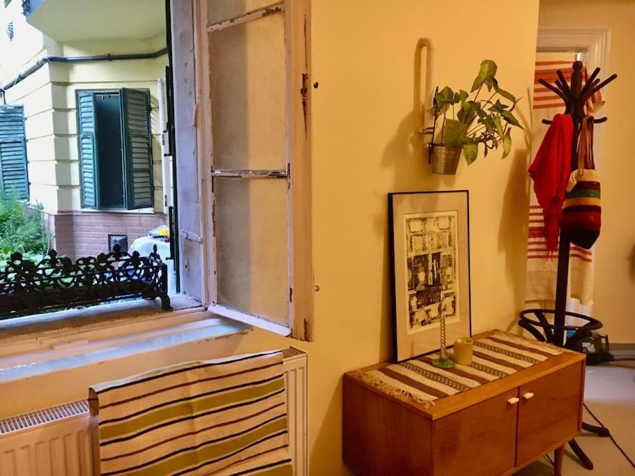 Vintage Studio Apartment, Garden And Free Parking Budapest Luaran gambar