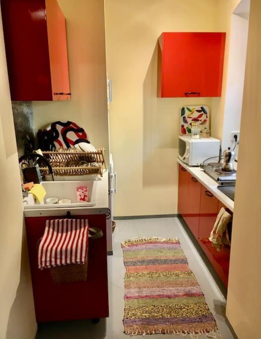 Vintage Studio Apartment, Garden And Free Parking Budapest Luaran gambar